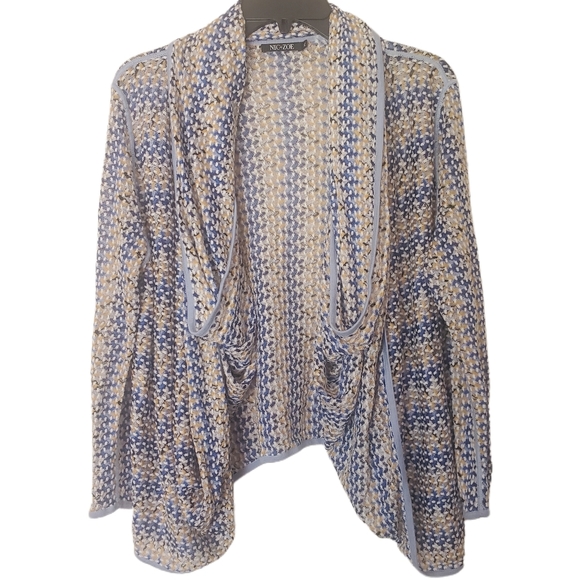 Nic+Zoe cowl scarf sweater - Picture 3 of 8